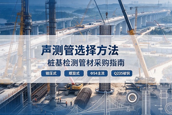 万秀声测管选型标准